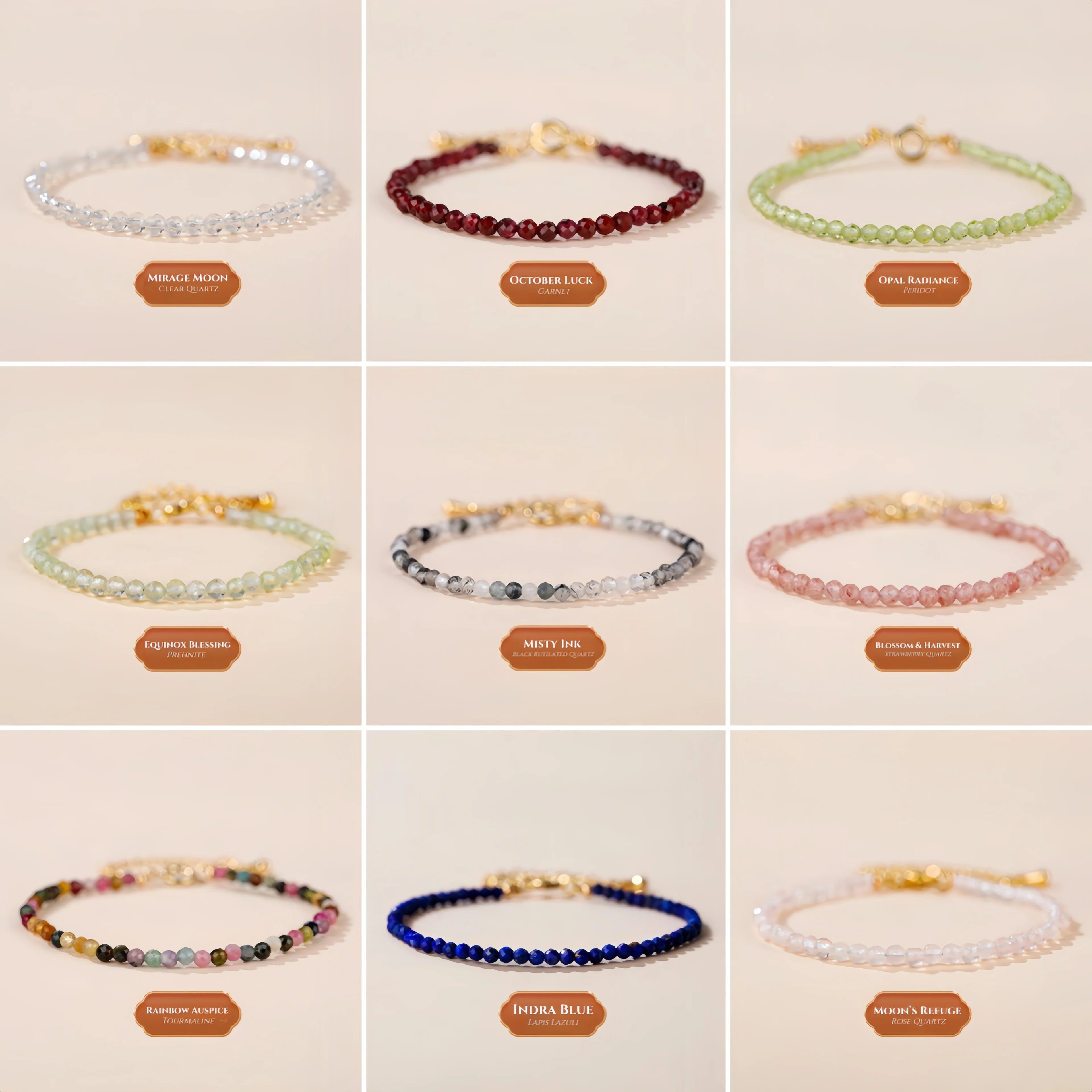 3mm Ice Peridot Faceted Bracelet - Ultra-Fine Natural Crystal