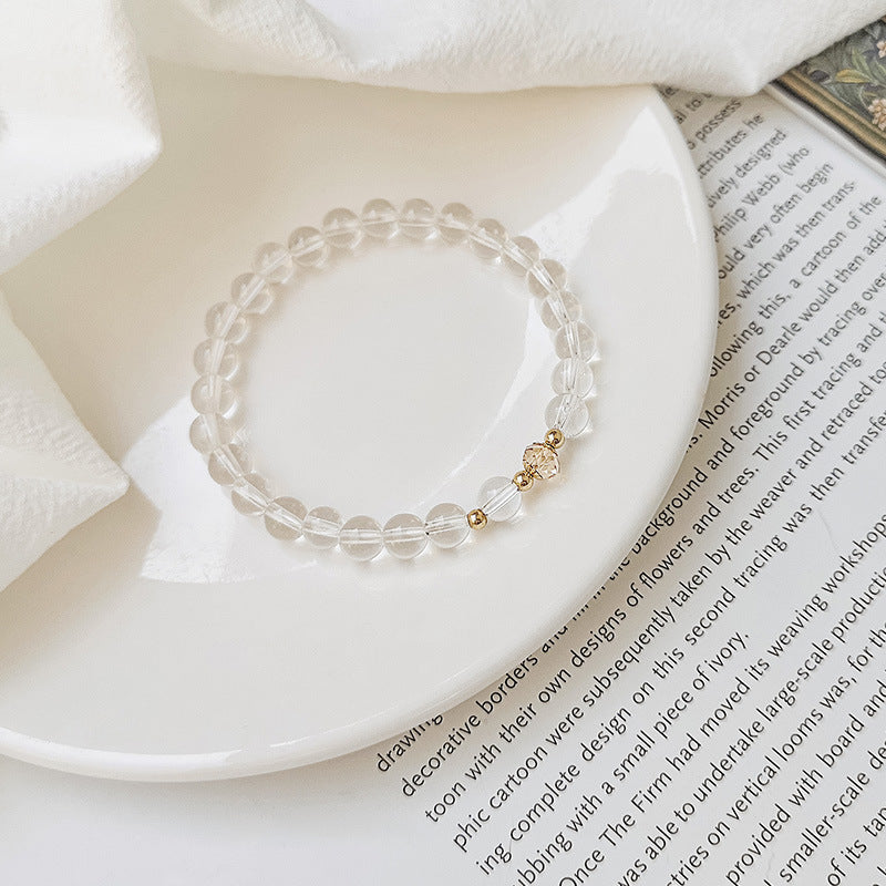 Aquamarine Crystal Bracelet Healing Energy & Calming