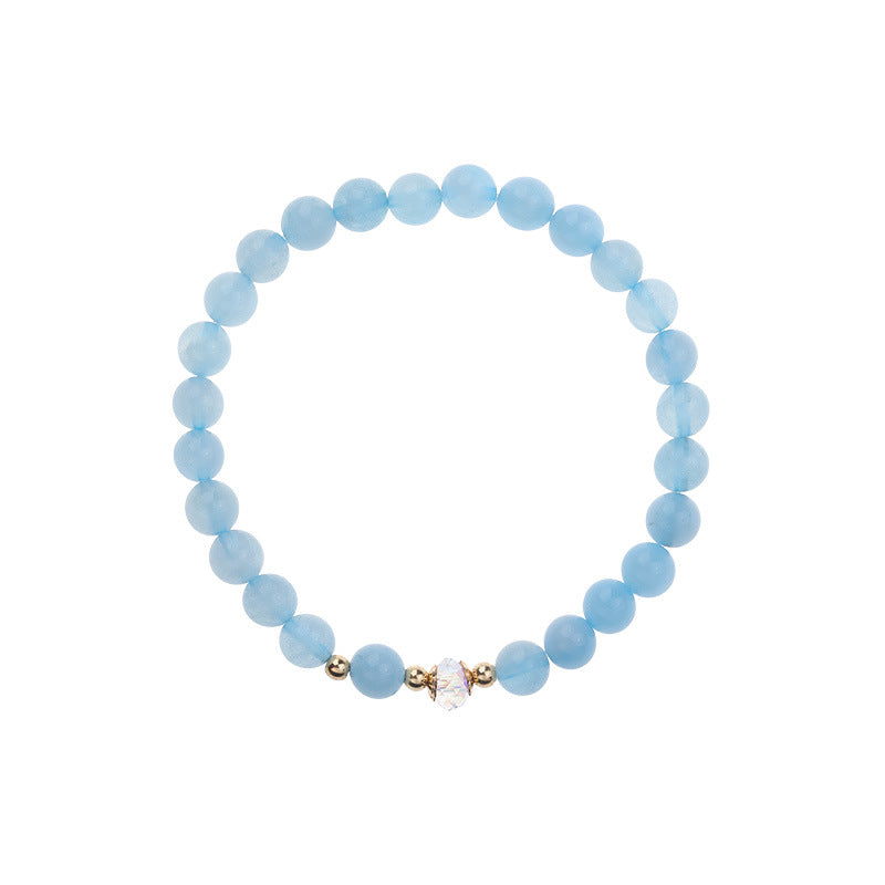 Aquamarine Crystal Bracelet Healing Energy & Calming