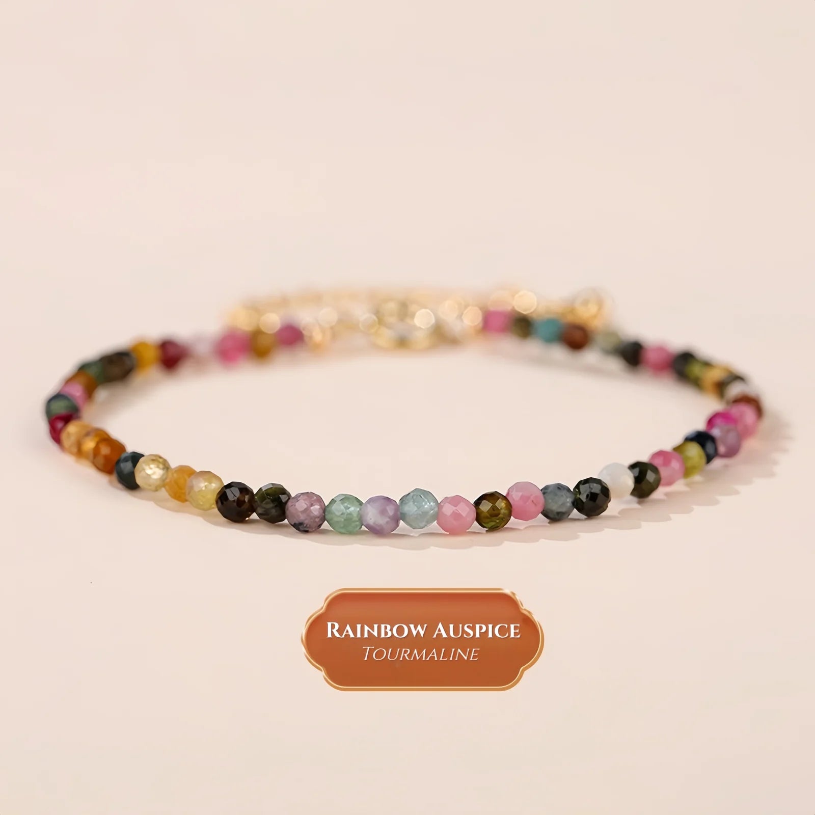 3mm Ice Peridot Faceted Bracelet - Ultra-Fine Natural Crystal