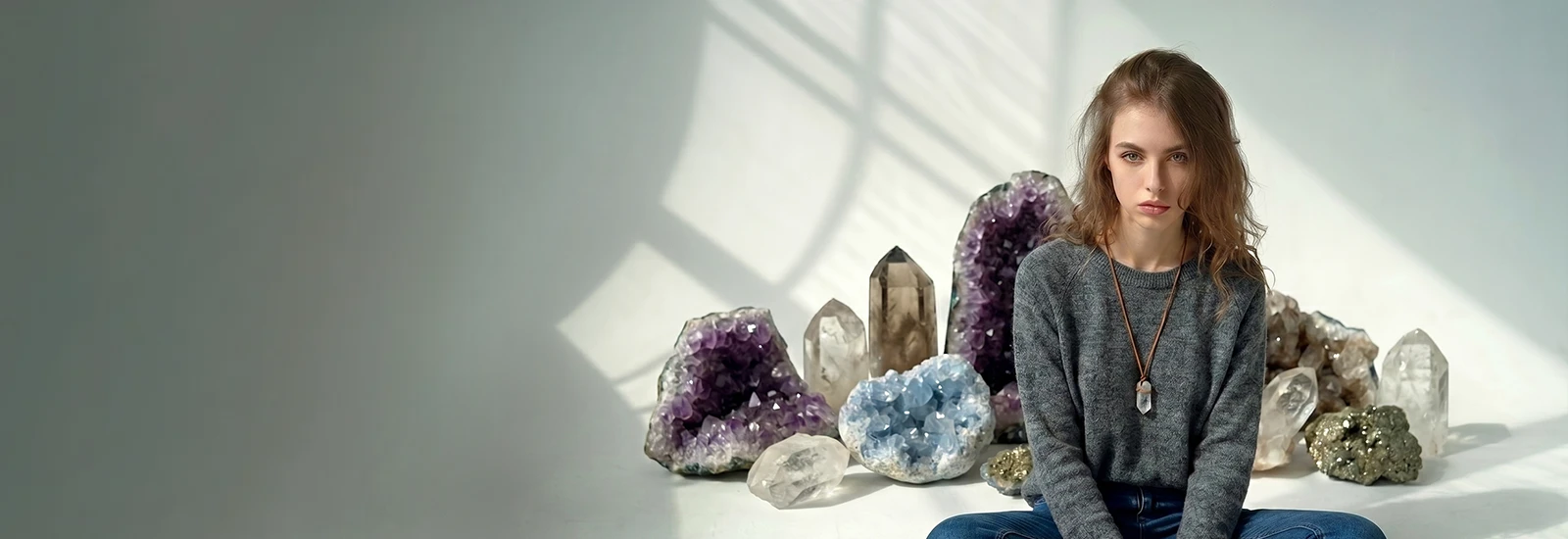 Home Jewellery 2 A luxury collection of natural crystal jewelry by Dewery