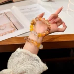 Natural Tiger Eye Bracelet: Golden Career Talisman - Image 2